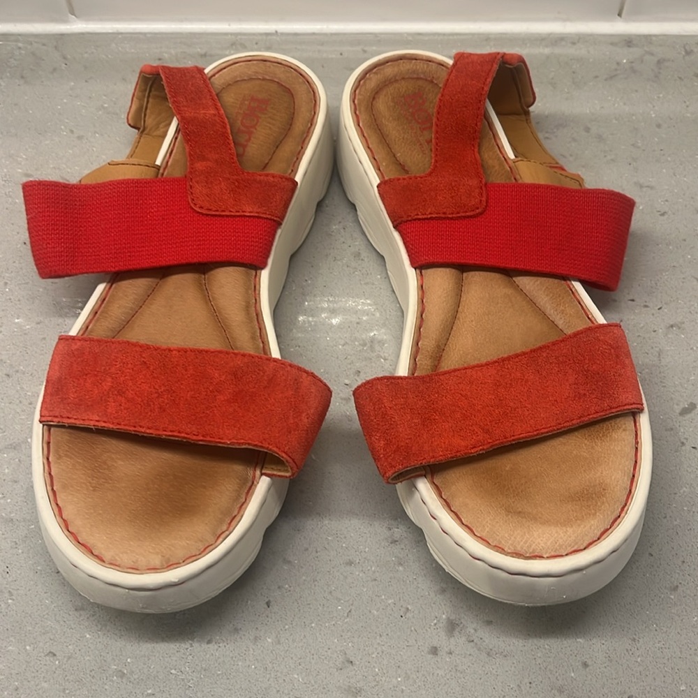 Born Red Sandals - Picture 3 of 7